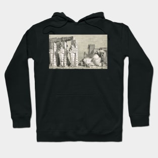 The Ramesseum at Thebes Egypt Hoodie